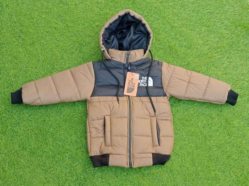 Military Olive Green Puffer Jacket